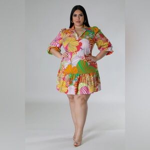 Floral Mini Dress